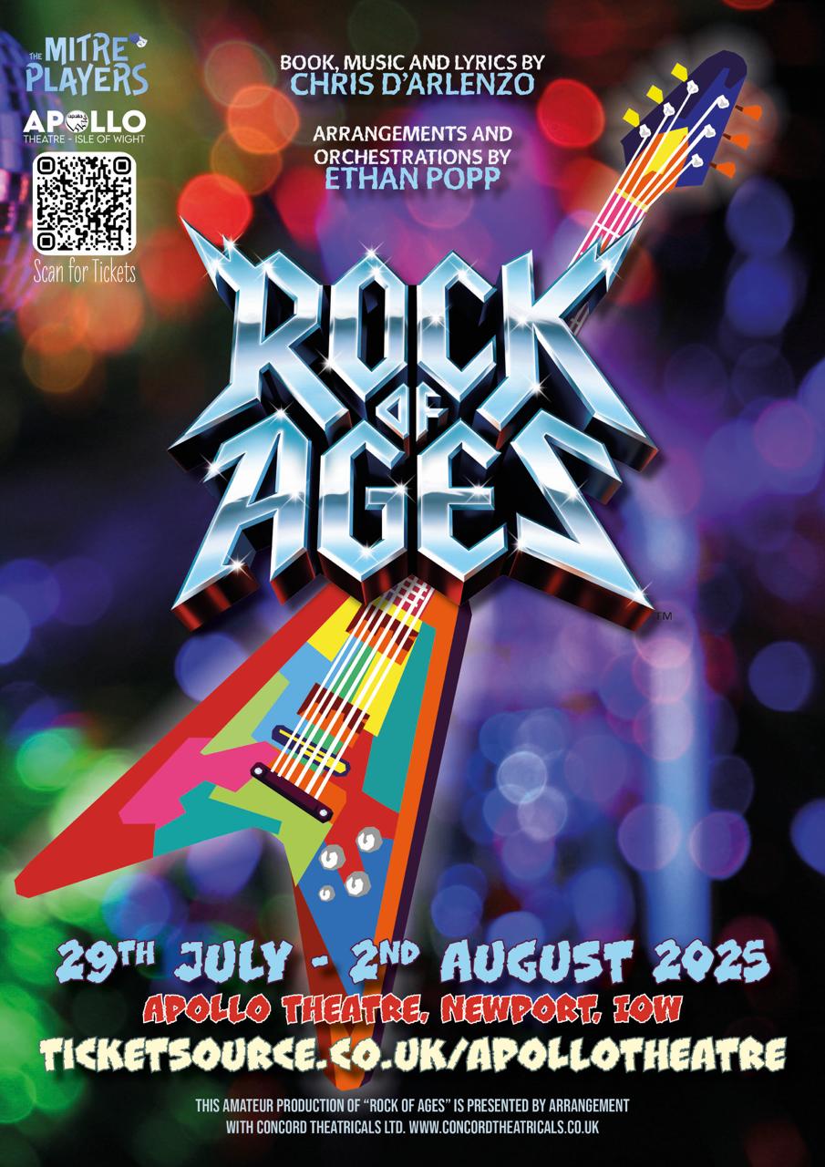 Apollo Theatre, Newport, Isle of Wight- 29th July to 2nd August