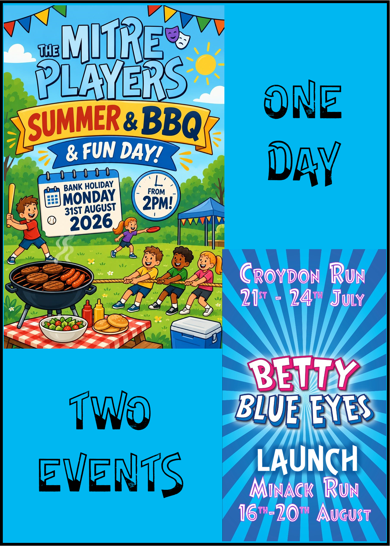 OUR SUMMER BBQ & BETTY BLUE EYES LAUNCH
